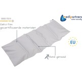 Kersenpit Kussen 60x20cm 800g 100% Katoen Medi Partners 5 kamers Graankussen Grote Eco Natuur Warmtekussen Koudetherapie Afneembare Hoes