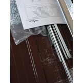 vidaXL Plantenbak verhoogd 240x80x77 cm gegalvaniseerd staal bruin