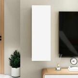 Wit Tv-meubel Bewerkt Hout 30,5x30x90 cm - 52% Korting!