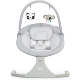 Kinderkraft LULI Elektrische Baby Schommelstoel 4 kg Grijs