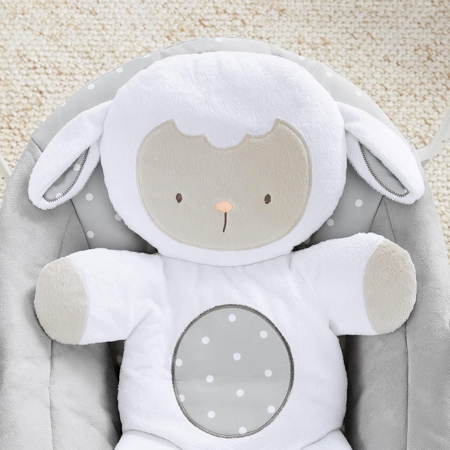 Ingenuity, Draagbare babyschommel, knuffellamp - met melodieën, tijd en schommelinstelling