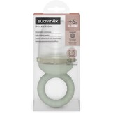 Suavinex Baby Bijtring met Anti-Verstikking Silicone, Groen, +6 Maanden