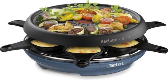 Gourmetset 6 pers. 3-in-1 Donkerblauw - 34% Korting!