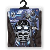 Kinder Cyber Ninja Kostuum Zwart Grijs - 52% Korting
