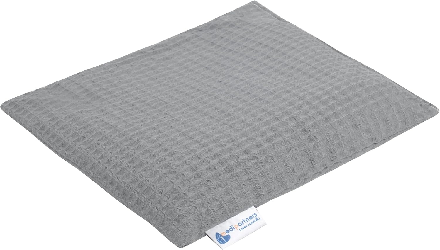 Kersenstenen kussen korrelkussen groot warmtekussen 500g rechthoek 20x25cm eco natuur 100% katoen Medi Partners warmte + koudetherapie massagetherapie (Herten in de bladeren)