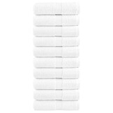 vidaXL Gastendoekjes SOLUND 10 st Wit 30x50cm - 33% Korting!