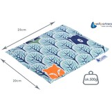 Medi Partners Kerspit Kussen 500g - Warmte & Koude Therapie - Natuurlijk Katoen - Boskleur