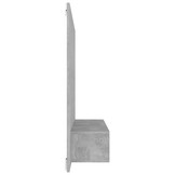 TV-meubel 120x23.5x90cm Bewerkt Hout Betongrijs (69% Korting)