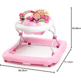 Bright Starts Loopstoel JuneBerry met Easy Fold Frame