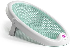Lichtblauwe Opvouwbare Badsteun Baby 0-8 mnd (max. 8kg) - 33% Korting!