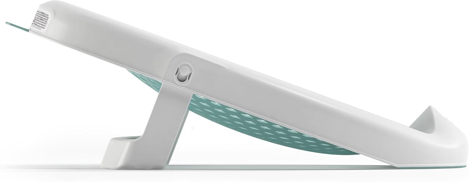 OKBABY Jelly - Opvouwbare, zachte en comfortabele badsteun voor baby's van 0-8 Maanden (8kg) - Lichtblauw