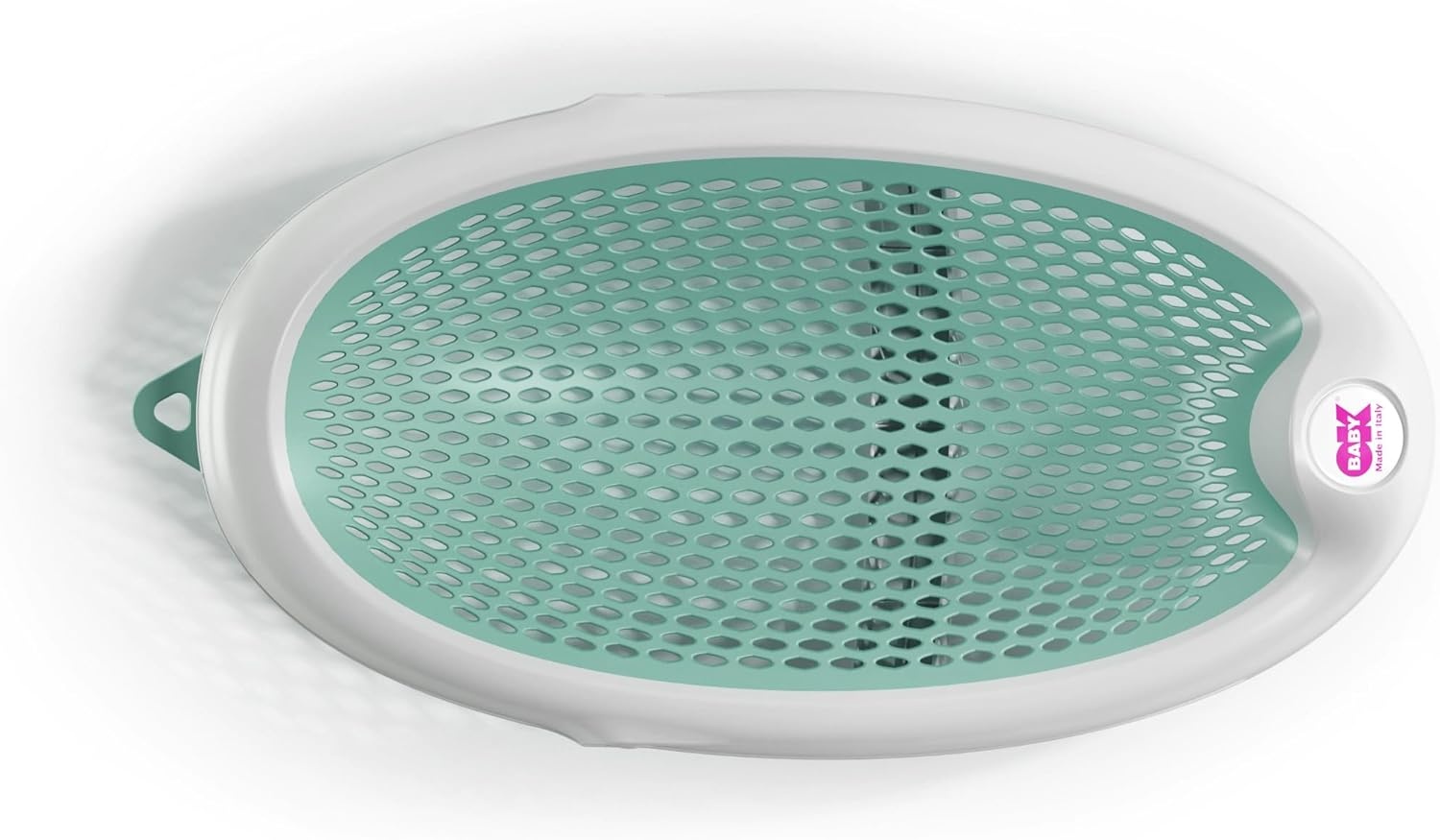OKBABY Jelly - Opvouwbare, zachte en comfortabele badsteun voor baby's van 0-8 Maanden (8kg) - Lichtblauw