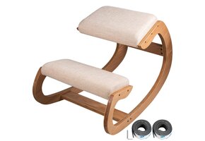 Ergonomische Kniekruk met Korting | 34% Korting | Hout & Wit