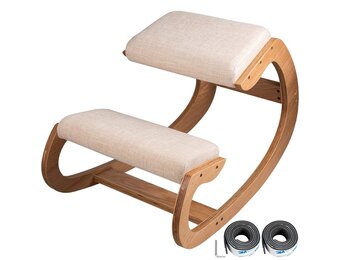 Ergonomische Kniekruk met Korting | 34% Korting | Hout & Wit