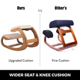 Ergonomische Kniekruk met Korting | 34% Korting | Hout & Wit