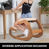 Ergonomische Kniekruk met Korting | 34% Korting | Hout & Wit