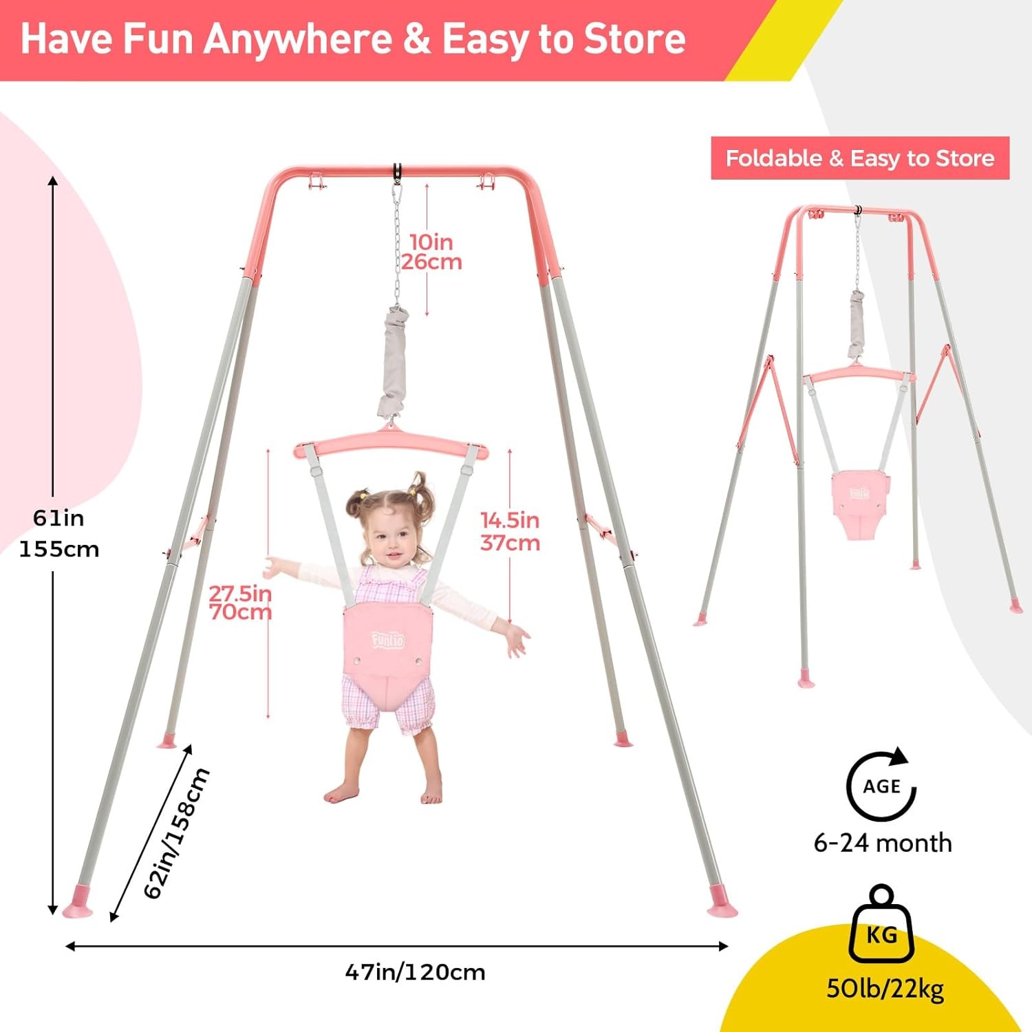 Baby Jumper Set Roze 3-in-1 (6-24m) | 58% Korting