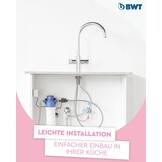BWT AQA drink Pure 2.0 Onderbouw Waterfilter + Kraan - 35% Korting!