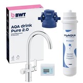 BWT AQA drink Pure 2.0 Onderbouw Waterfilter + Kraan - 35% Korting!