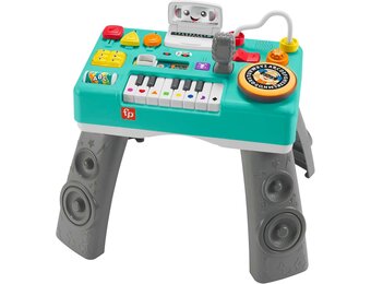 DJ Leertafel met Piano & Leren - 28% Korting