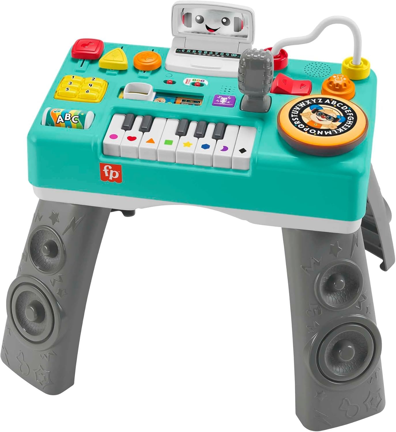 DJ Leertafel met Piano & Leren - 28% Korting
