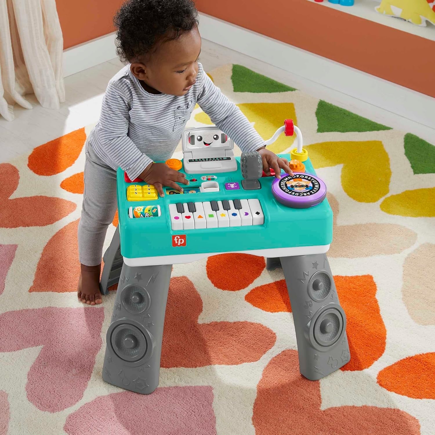 DJ Leertafel met Piano & Leren - 28% Korting