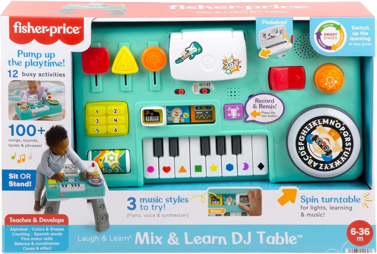 DJ Leertafel met Piano & Leren - 28% Korting