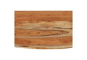 vidaXL Acaciahouten Wandschap met Natuurlijke Rand - 60x40 cm (34% Korting!)