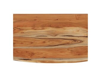 vidaXL Acaciahouten Wandschap met Natuurlijke Rand - 60x40 cm (34% Korting!)