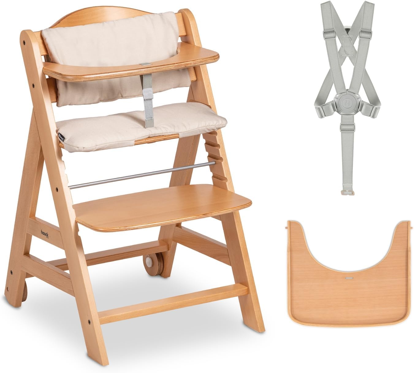 Meegroeiende Houten Kinderstoel met Korting - 34%!