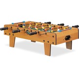 Tafelvoetbalspel Houtlook Groen-Bruin | 51% Korting | Compact | Stevig