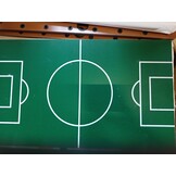Tafelvoetbalspel Houtlook Groen-Bruin | 51% Korting | Compact | Stevig