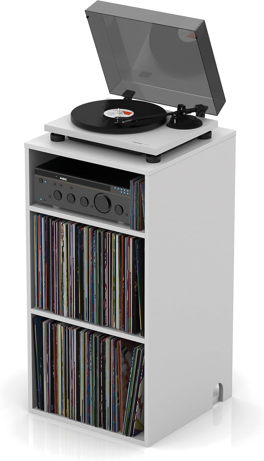 Mix Rack Wit - Opslag Vinyl & Audio Apparatuur (59% Korting)