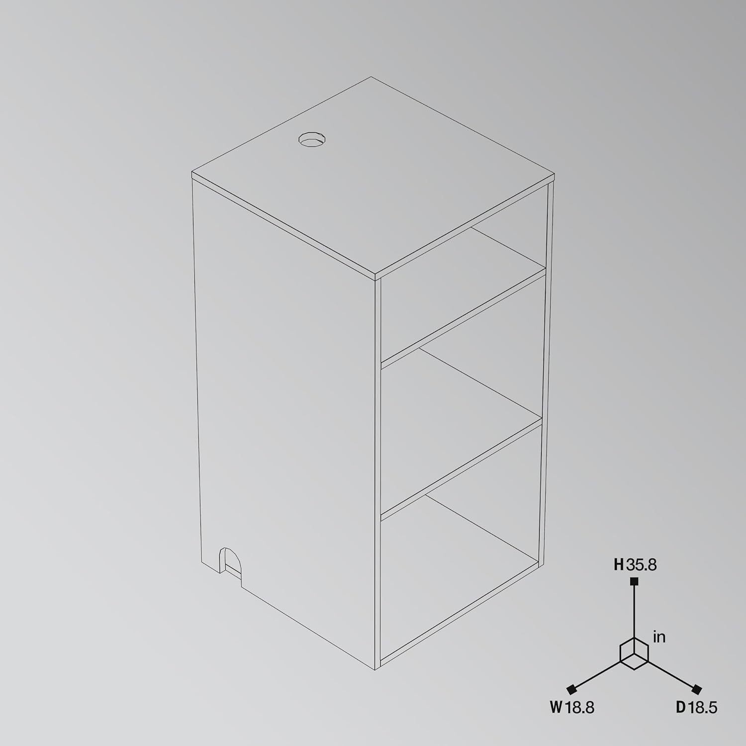 Mix Rack Wit - Opslag Vinyl & Audio Apparatuur (59% Korting)