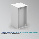 Mix Rack Wit - Opslag Vinyl & Audio Apparatuur (59% Korting)