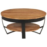 vidaXL Salontafel Massief Acaciahout - 54% Korting!