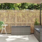 Retourtje: Grijze Tuinbank met Kussen (110x40x44cm) - 34% Korting!