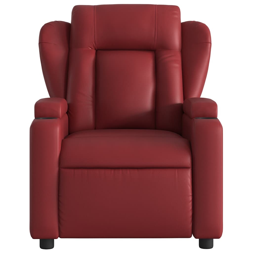 vidaXL Massagestoel Wijnrood Kunstleer - 35% Korting!