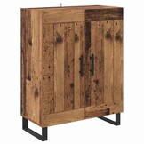 vidaXL Dressoir Oud Hout - 34% Korting! (Gemonteerd hout/ijzer)