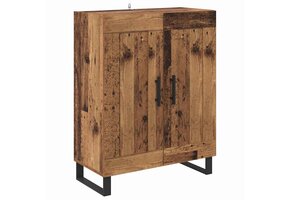 vidaXL Dressoir Oud Hout - 34% Korting! (Gemonteerd hout/ijzer)