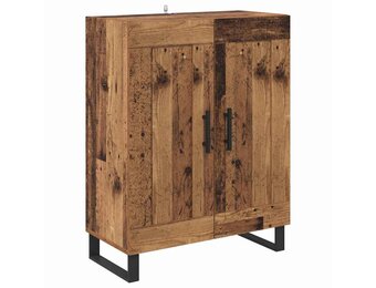 vidaXL Dressoir Oud Hout - 34% Korting! (Gemonteerd hout/ijzer)