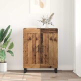vidaXL Dressoir Oud Hout - 34% Korting! (Gemonteerd hout/ijzer)