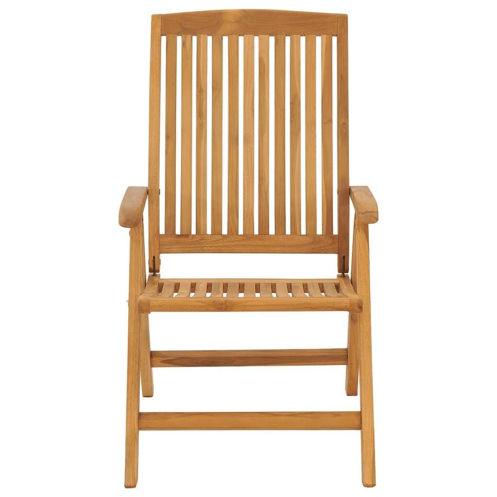vidaXL Tuinstoelen 2 st. Teakhout - 35% Korting!