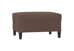VidaXL Voetenbank Kunstleer Bruin - 70x55x41 cm (51% Korting)