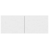 vidaXL TV-meubel Wit Bewerkt Hout - 80x30x30 cm - 45% Korting