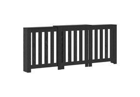 VidaXL Radiatorafdekking Zwart Eiken - 34% Korting!