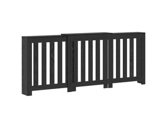 VidaXL Radiatorafdekking Zwart Eiken - 34% Korting!