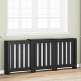 VidaXL Radiatorafdekking Zwart Eiken - 34% Korting!