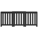 VidaXL Radiatorafdekking Zwart Eiken - 34% Korting!