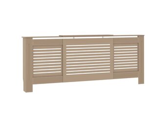 vidaXL Verstelbare Radiatorombouw 205 cm MDF - 30% Korting